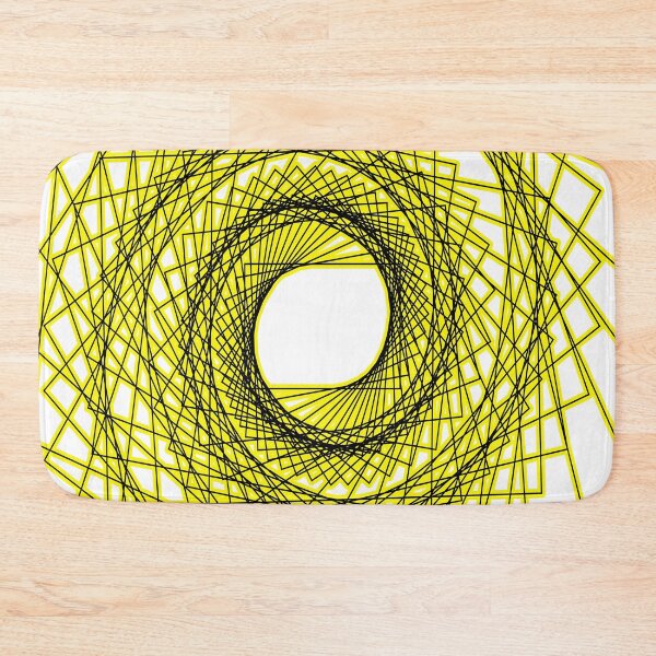 Item preview, Abstract geometric pattern - yellow. designed and sold by K.S ART.