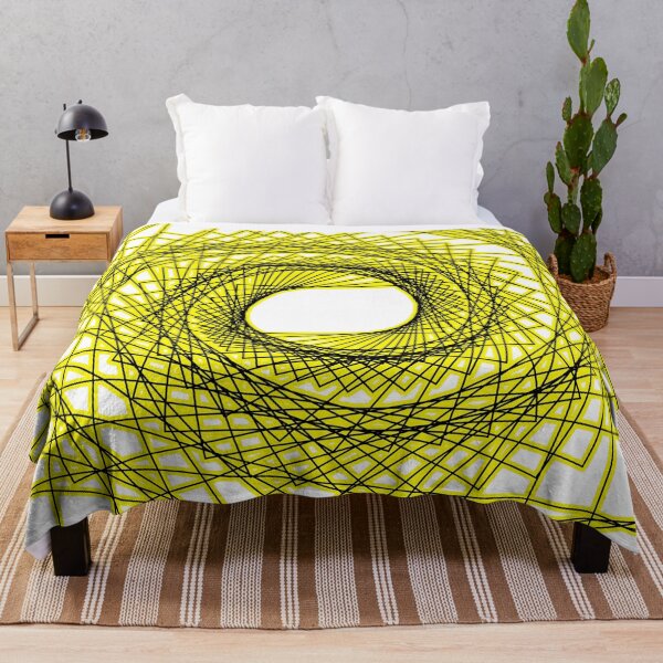 Item preview, Abstract geometric pattern - yellow. designed and sold by K.S ART.