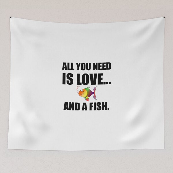 Item preview, All You Need Is Love And Fish designed and sold by TheBestStore.
