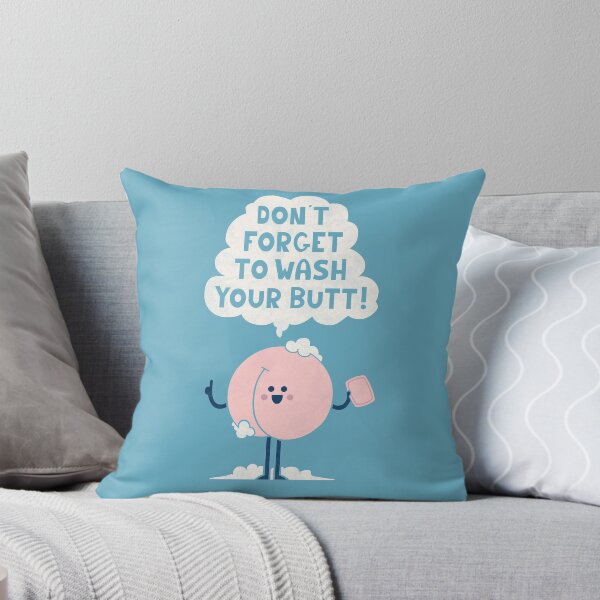 Item preview, Wash Your Butt designed and sold by HandsOffMyDinosaur.