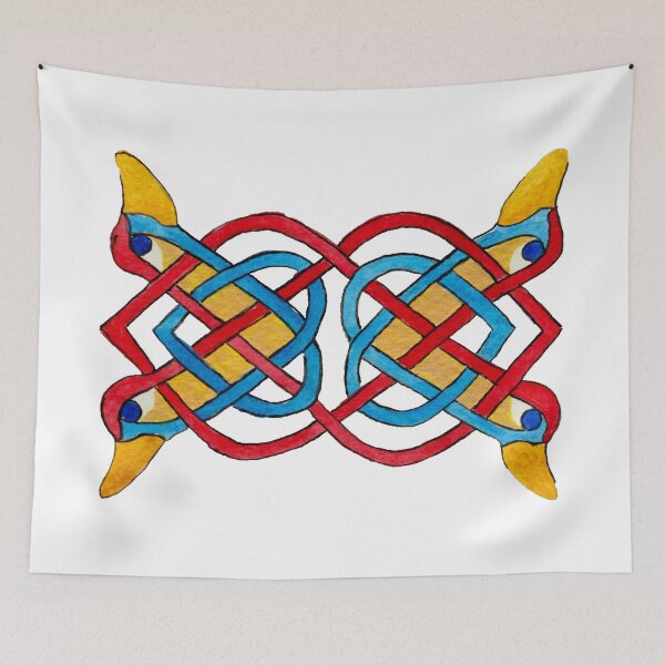 Item preview, Duck Celtic Tracery V2 designed and sold by Zamen.