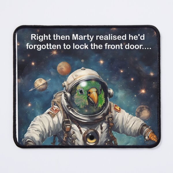 Item preview, Marty goes to the moon designed and sold by Conuretopia.