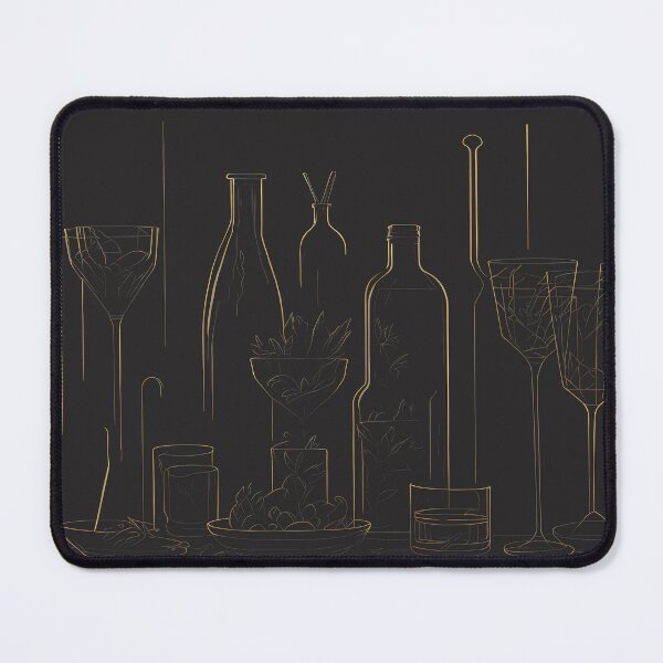 Item preview, Bar Cart Art bar cart art wall art home decor designed and sold by TaevasDesign.