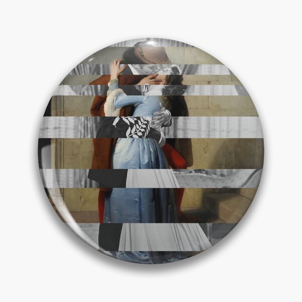 Item preview, FRANKLY, A KISS - Pop Retro Collage, Mashup, Pop Art Wall Decoration designed and sold by LT Graphic Art.