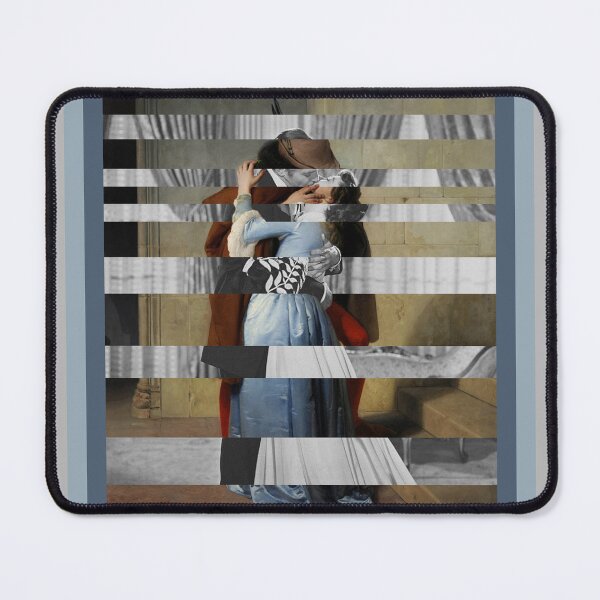Item preview, FRANKLY, A KISS - Pop Retro Collage, Mashup, Pop Art Wall Decoration designed and sold by LT Graphic Art.
