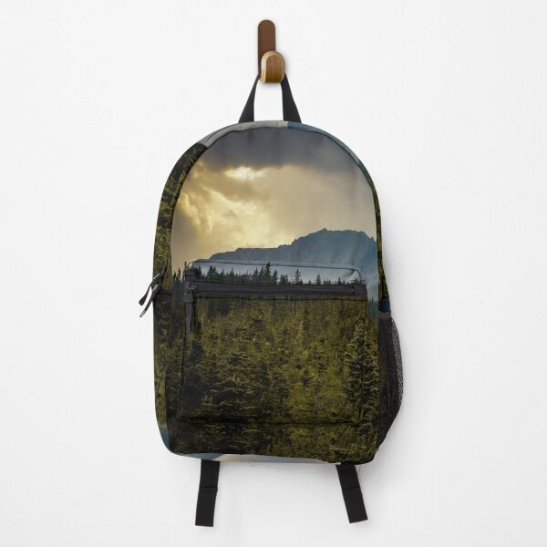 Item preview, Mountain and pine forest landscape designed and sold by InkinZ.