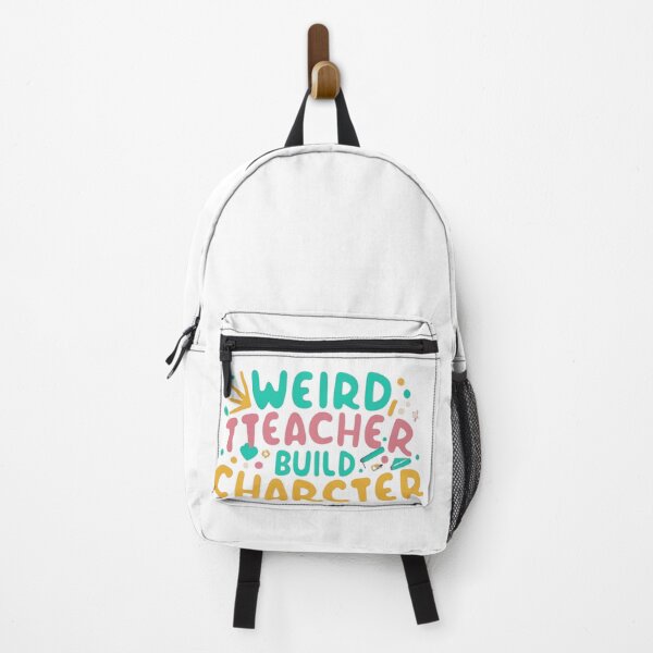 Item preview, Groovy Teacher Weird Teacher Build Character Back To School T-Shirt designed and sold by funnyshop222.