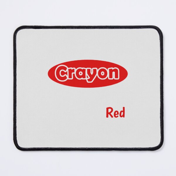 Item preview, a funny oval red, red thing from crayon designed and sold by unwileme.