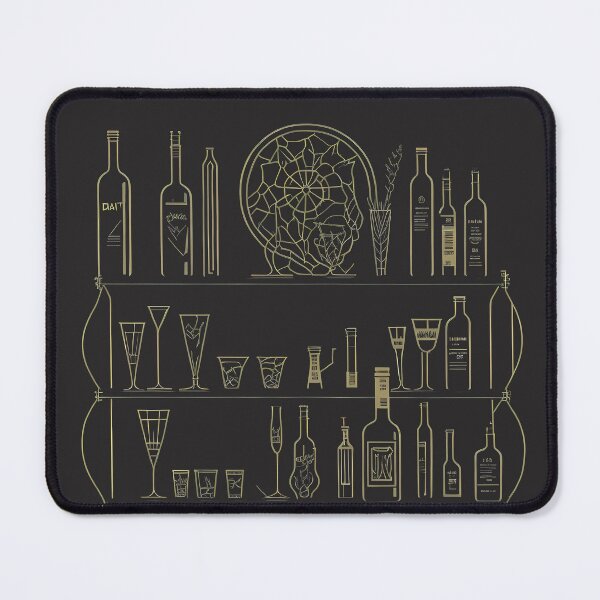Item preview, Bar Cart Art bar cart art wall art home decor designed and sold by TaevasDesign.