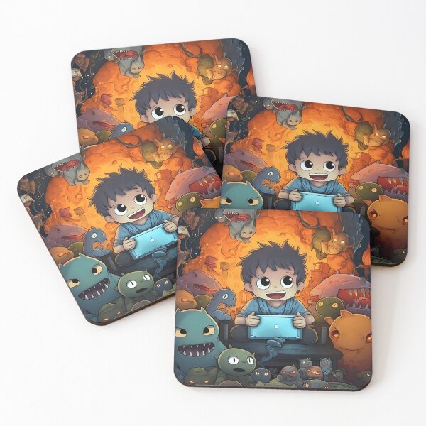 Item preview, Monstrous Adventures: Boy in the Laptop Kingdom designed and sold by ArrangedDesigns.