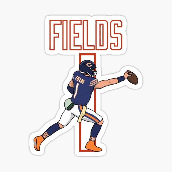 Chicago Bears: Justin Fields 2022 Orange Uniform - Officially Licensed NFL  Removable Adhesive Decal