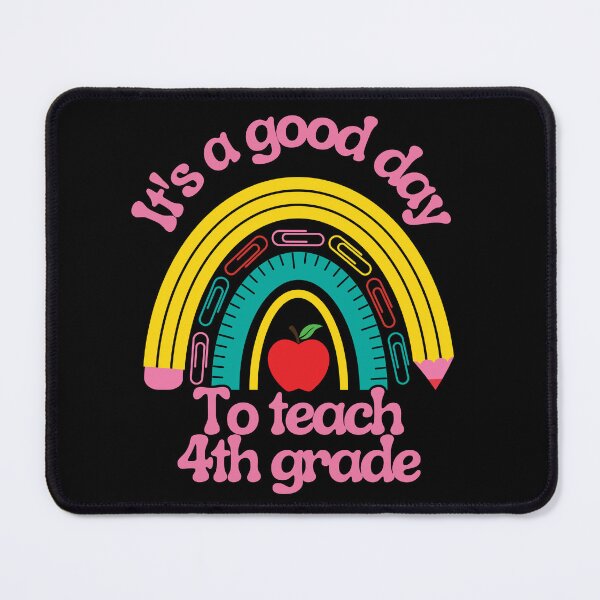 Item preview, IT'S A Good Day To Teach 4th Grade, Back To School, First Day Of School, Teachers, Students Sticker designed and sold by Dark-Matter02.
