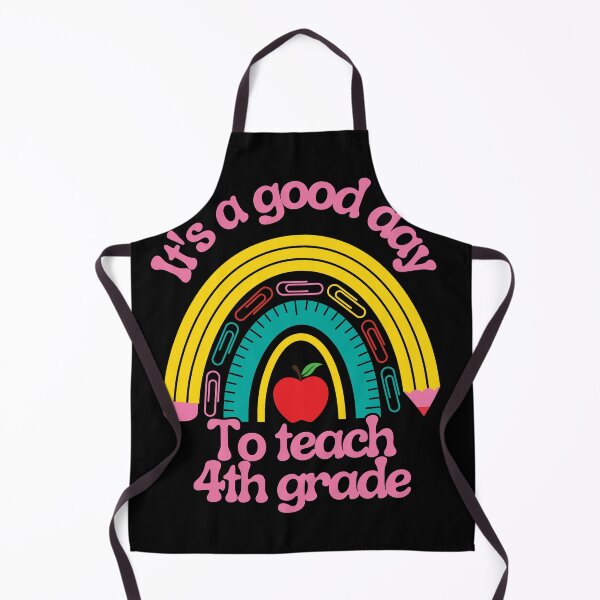 Item preview, IT'S A Good Day To Teach 4th Grade, Back To School, First Day Of School, Teachers, Students Sticker designed and sold by Dark-Matter02.