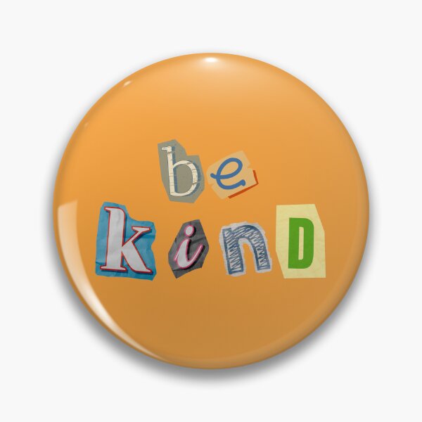Item preview, be Kind ransom note designed and sold by Wordsmith-Wear.