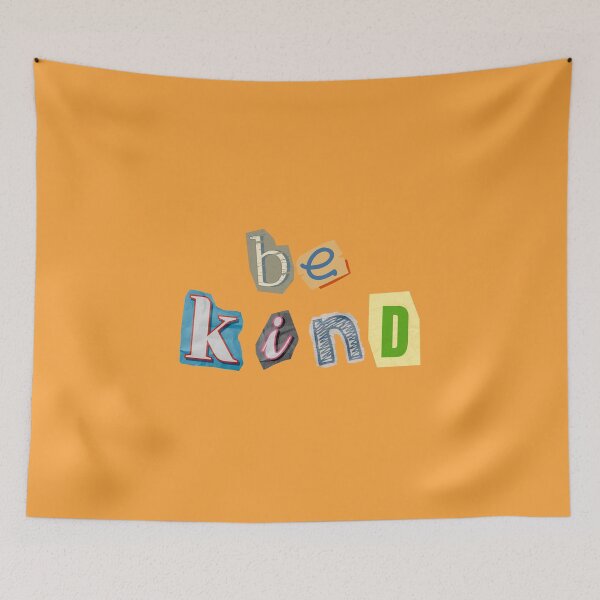 Item preview, be Kind ransom note designed and sold by Wordsmith-Wear.