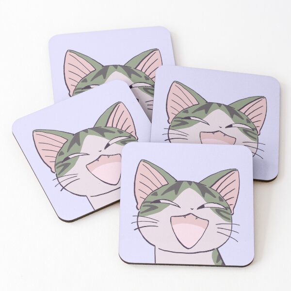 Item preview, I draw pink pastel happy cheeky chi the kitten meme 3 / Chi's sweet home designed and sold by RansRoom.