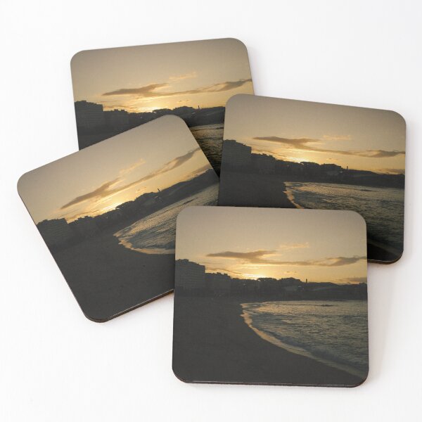 Item preview, A Coruña Riazor Sunset Analog designed and sold by Where the pigeons sleep.