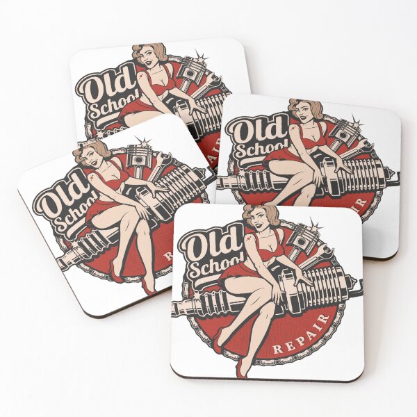 Item preview, Hot Rod RetroRockabilly Old School Gift designed and sold by ZulmaKirpatrick.