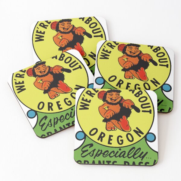 Item preview, Oregon Grants Pass Vintage Travel Decal designed and sold by ZulmaKirpatrick.
