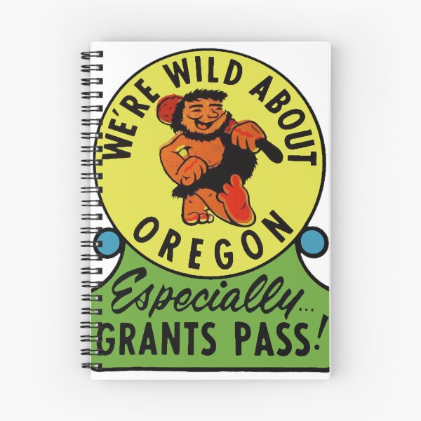 Item preview, Oregon Grants Pass Vintage Travel Decal designed and sold by ZulmaKirpatrick.