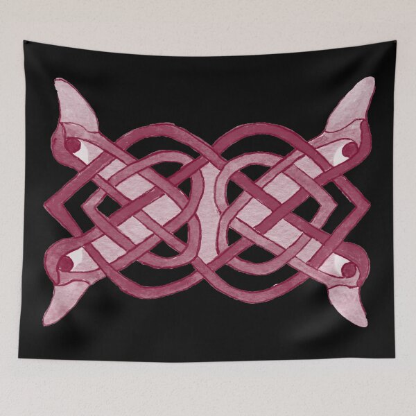 Item preview, Purple Duck Celtic Tracery designed and sold by Zamen.