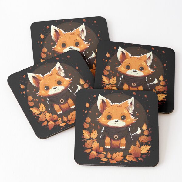 Item preview, Cute Woodland Fox in a Scarf, Cozy for Winter designed and sold by madtoyman.