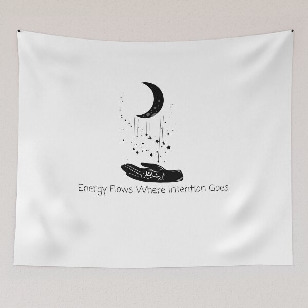 Item preview, Energy Flows Where Intention Goes Manifestation Mindset designed and sold by sleekartist.