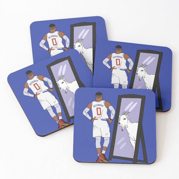 Item preview, Russell Westbrook Mirror GOAT (LAC) designed and sold by RatTrapTees.