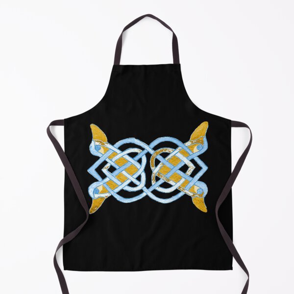 Item preview, Celtic yellow duck tracery designed and sold by Zamen.