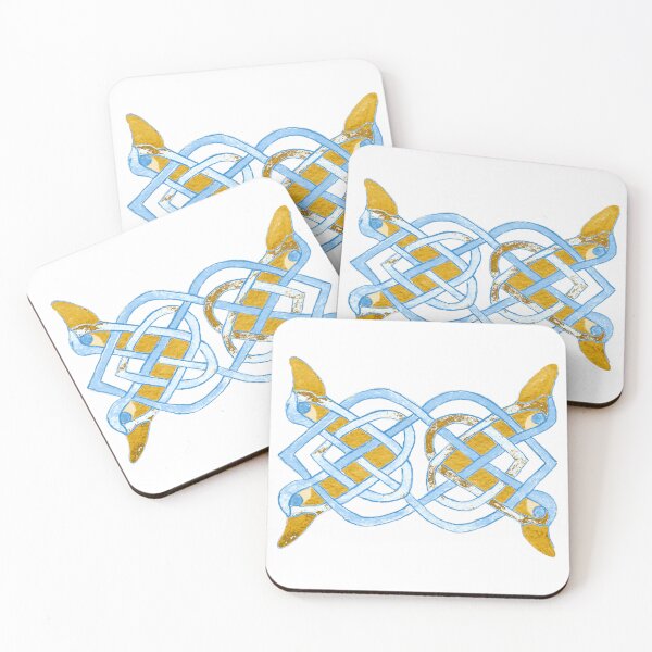 Item preview, Yellow Duck Celtic Tracery v2 designed and sold by Zamen.