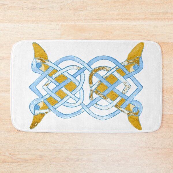 Item preview, Yellow Duck Celtic Tracery v2 designed and sold by Zamen.