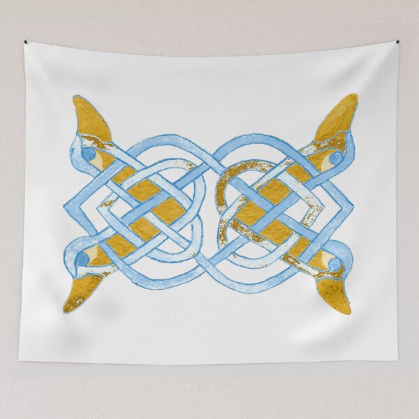 Item preview, Yellow Duck Celtic Tracery v2 designed and sold by Zamen.