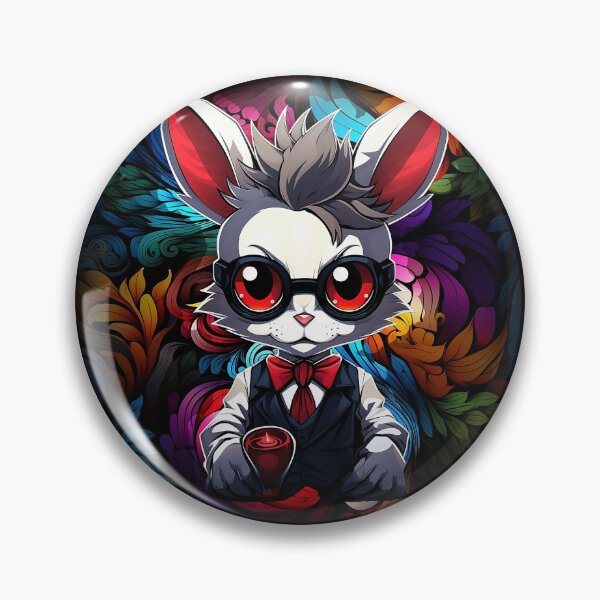 Item preview, Chemist Rabbit - Fractal Vibe designed and sold by MyBunnyverse.