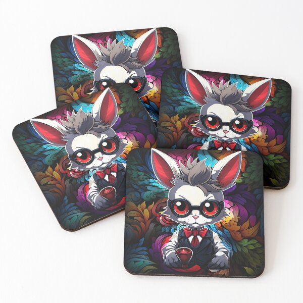 Item preview, Chemist Rabbit - Fractal Vibe designed and sold by MyBunnyverse.
