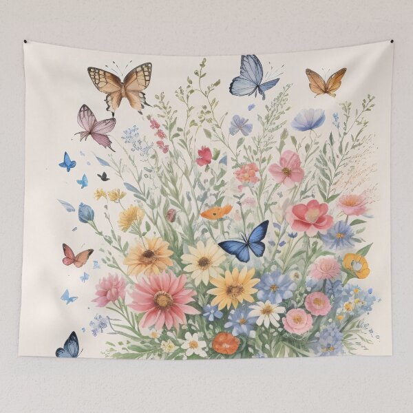 Item preview, Botanical Ecstasy 5: Flowers, Herbs and Butterflies designed and sold by RabbitPrints.