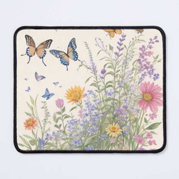 Item preview, Botanical Ecstasy 6: Flowers, Herbs and Butterflies designed and sold by RabbitPrints.