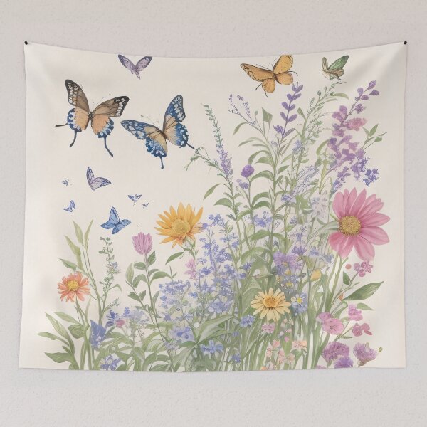Item preview, Botanical Ecstasy 6: Flowers, Herbs and Butterflies designed and sold by RabbitPrints.