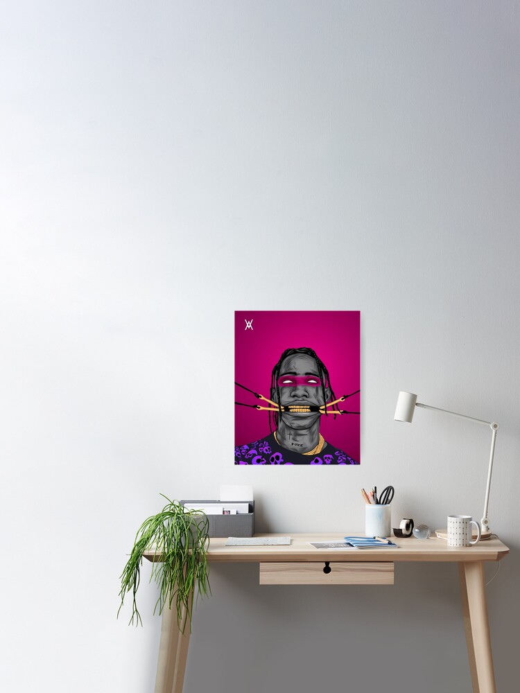 THE TRAVIS SCOTT ASTROWORLD POSTER – Cosmic Clothing