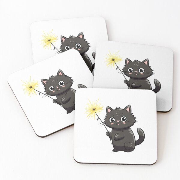 Item preview, Cat holding flower designed and sold by PawelNature.