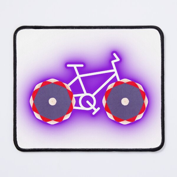 Item preview, "I am" mandala on bicycle designed and sold by Mandalanca.