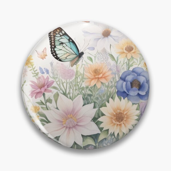 Item preview, Botanical Ecstasy 7: Flowers, Herbs and Butterflies designed and sold by RabbitPrints.