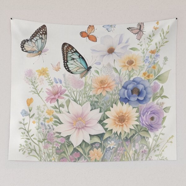 Item preview, Botanical Ecstasy 7: Flowers, Herbs and Butterflies designed and sold by RabbitPrints.
