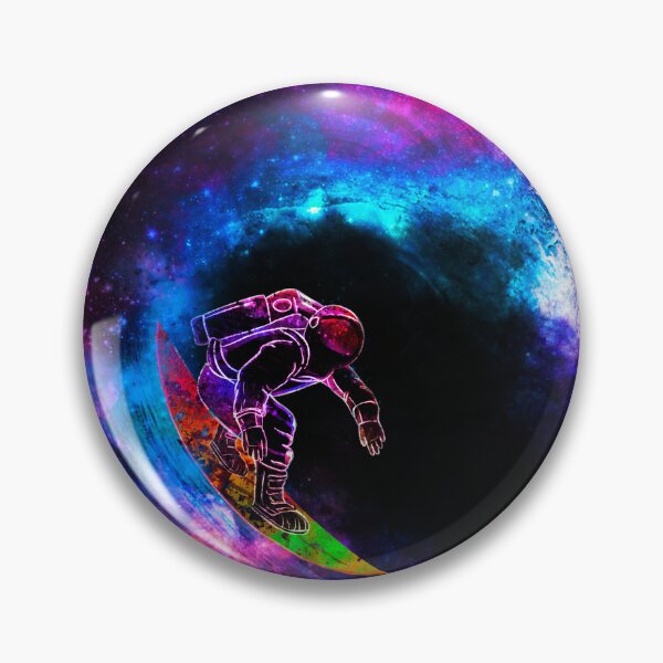 Item preview, Cosmic Surfer: Riding the Waves of Infinite Exploration designed and sold by Indianrocks.