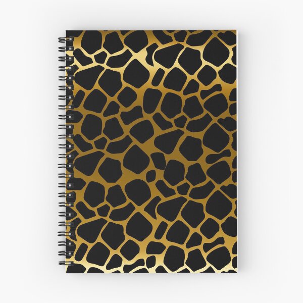 Item preview, Gold and Black Giraffe Pattern Design designed and sold by DonnaSiggy.