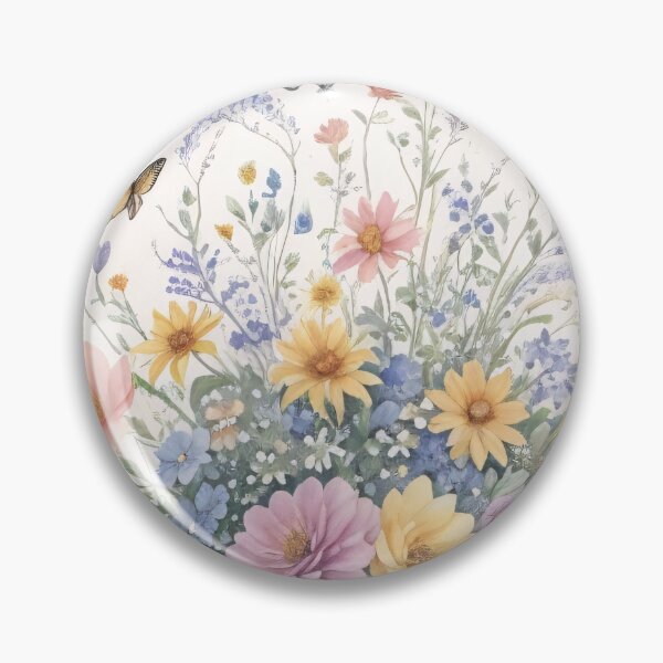Item preview, Botanical Ecstasy 8: Flowers, Herbs and Butterflies designed and sold by RabbitPrints.