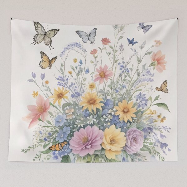 Item preview, Botanical Ecstasy 8: Flowers, Herbs and Butterflies designed and sold by RabbitPrints.