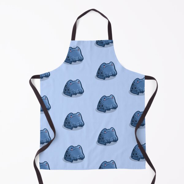 Item preview, chunky blue poison dart frog designed and sold by FlowMinnow.