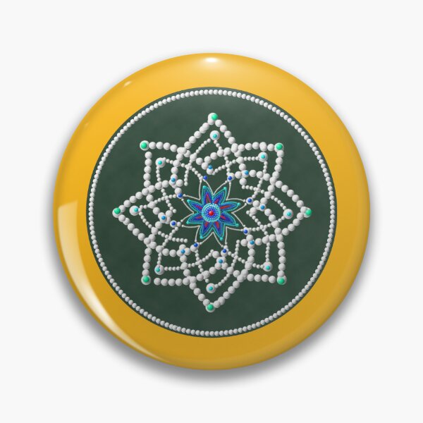 Item preview, Hridaya kamalam kolam/muggu/Rangoli - Green Background designed and sold by ShreecreatE.
