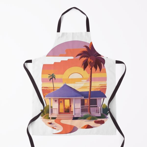 Item preview, California house with sunset designed and sold by Majkel & Majkel.