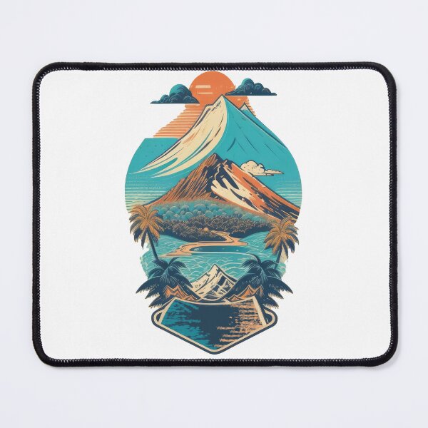 Aperçu de l'œuvre illustration de montagne créée et vendue par Chamika69.